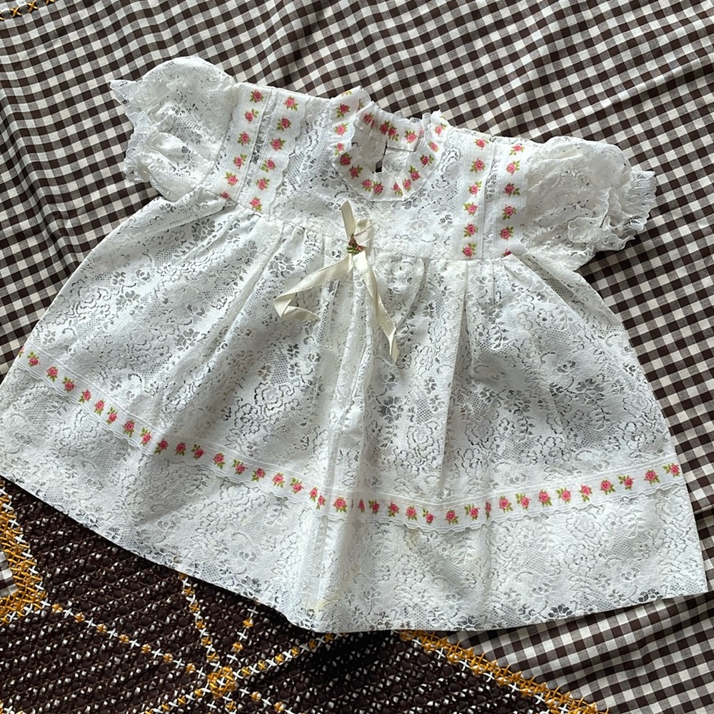 Vintage Handmade Baby Dress